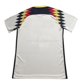 Breathable thai quality soccer jersey made in 100% polyester quick dry