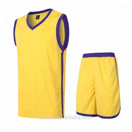 New Model OEM Cheap 100% Polyester Basketball Jersey Uniform
