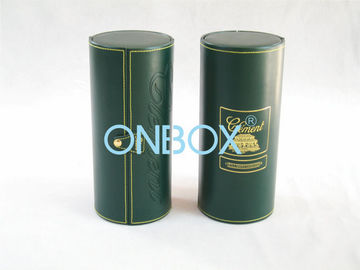 Cardboard and PU leather Luxury Packaging Boxes with Elegant Hot Stamping