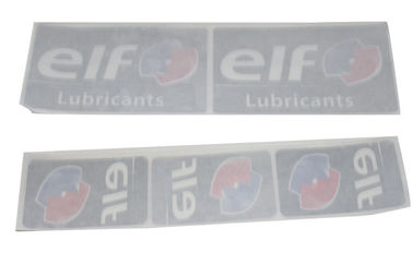 ROHS Approved Waterproof Vinyl Car Sticker With Both Side Printing