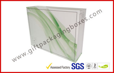 Cosmetic Magnet Packaging Boxes Debossed and Silver Foiled Logo