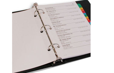 AI / PDF / CDR plastic PP File Folder , Hard 3 ring binder