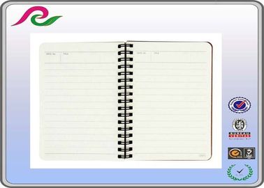 pp cover eco recycled Spiral Bound Notebooks with elastic band
