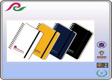 pp cover eco recycled Spiral Bound Notebooks with elastic band