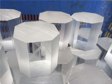 Frosted / Yellow PMMA Acrylic Rods And Tubes With Dia. 8mm - 600mm